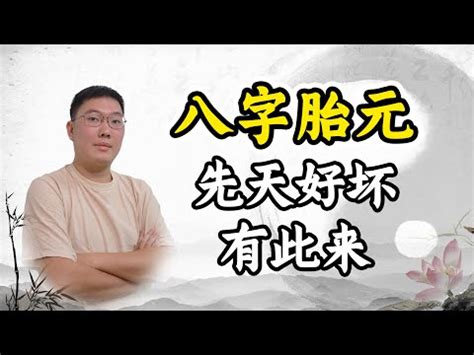 先天胎元後天息元